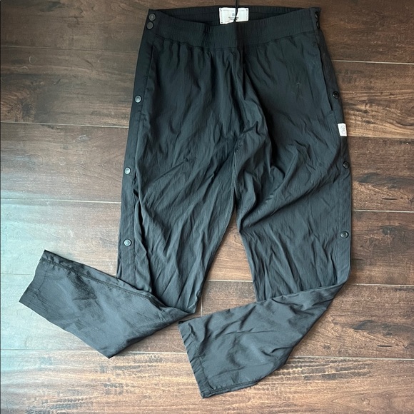 Reigning Champ Nylon Break Away Snap Pants Black Small - Picture 1 of 7